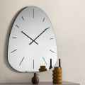 Orologio a Parete in Vetro Specchiato con Incisioni a Laser - Claudia