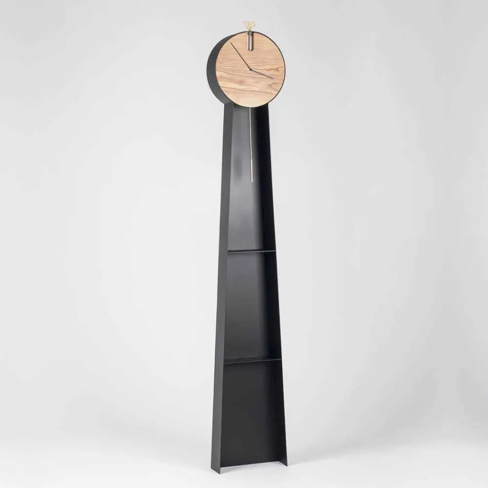 Orologio a Pendolo di Design con Struttura in Acciaio Made in Italy - Pendolino Viadurini
