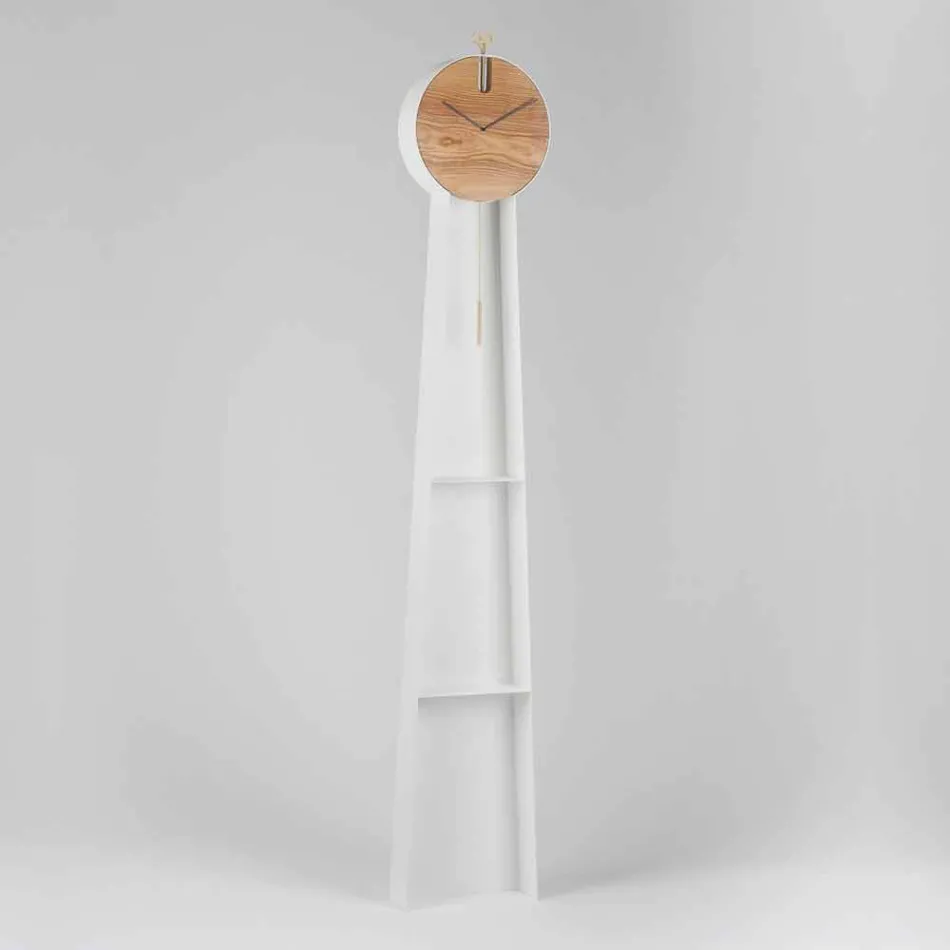 Orologio a Pendolo di Design con Struttura in Acciaio Made in Italy - Pendolino Viadurini