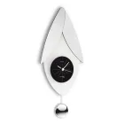 Orologio con Pendolo in Metacrilato Bisatinato Made in Italy - Great Viadurini
