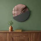 Orologio da Muro in Metacrilato Green Cast Stampato Made in Italy - Viridea Viadurini