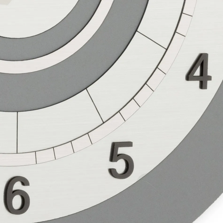 Orologio da Muro in PVC di Diverse Tonalità di Colore Made in Italy - Flusso Viadurini