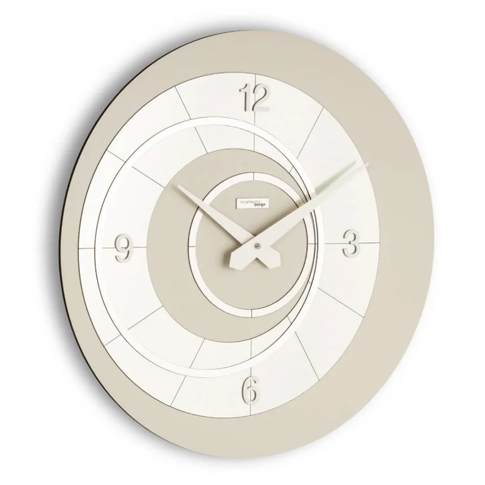 Orologio da Muro in PVC in 3 Diverse Finiture Made in Italy - Quick Viadurini