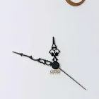 Orologio da Muro Moderno e Rotondo in Legno con Decori di Design - Season Viadurini