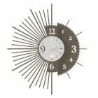 Orologio da Parete in Ferro Design Elegante Made in Italy - Aneto Viadurini