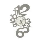 Orologio da Parete in Ferro Design Grande con Numeri Esterni - Acquarius Viadurini