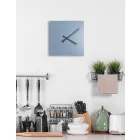 Orologio da Parete Industrial e Moderno Design Quadrato Italiano - Titano Viadurini