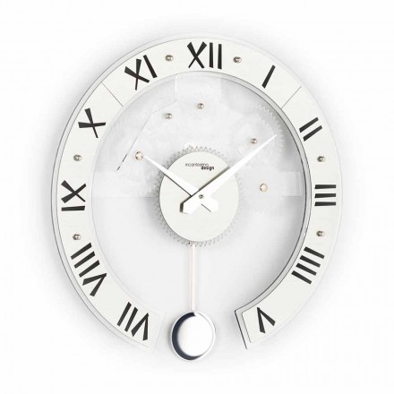 Orologio da parete moderno Betty Pendolo Viadurini