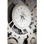 Orologio da Parete Moderno in Ferro con Tre Fusi Made in Italy – Meccanico Viadurini