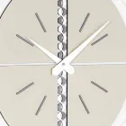 Orologio da Parete Rotondo con Supporto in PVC Realizzato in Italia - Elisio Viadurini