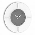Orologio da Parete Rotondo in Alluminio Made in Italy Design Moderno - Siria