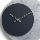 Orologio da Parete Rotondo in Metacrilato Stampato Made in Italy - Elara Viadurini