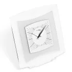Orologio da Tavolo in Metacrilato Trasparente e Bisatinato Made in Italy - Glad Viadurini