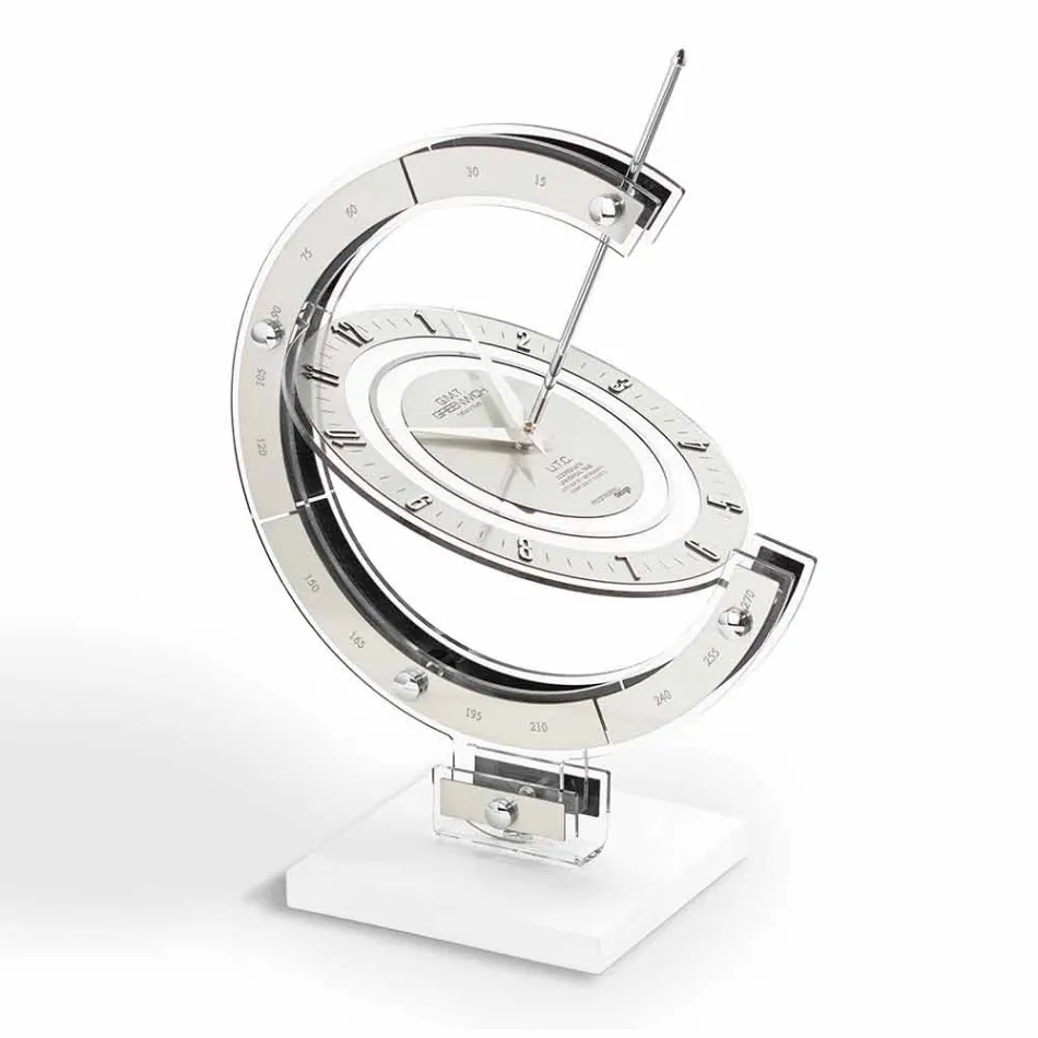 Orologio da tavolo moderno di design Venere, made in Italy Viadurini