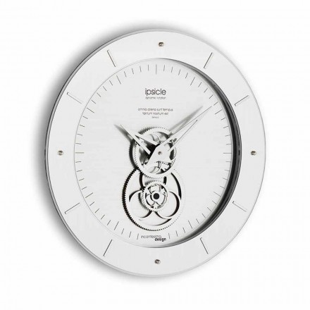 Orologio di design Step da muro Viadurini