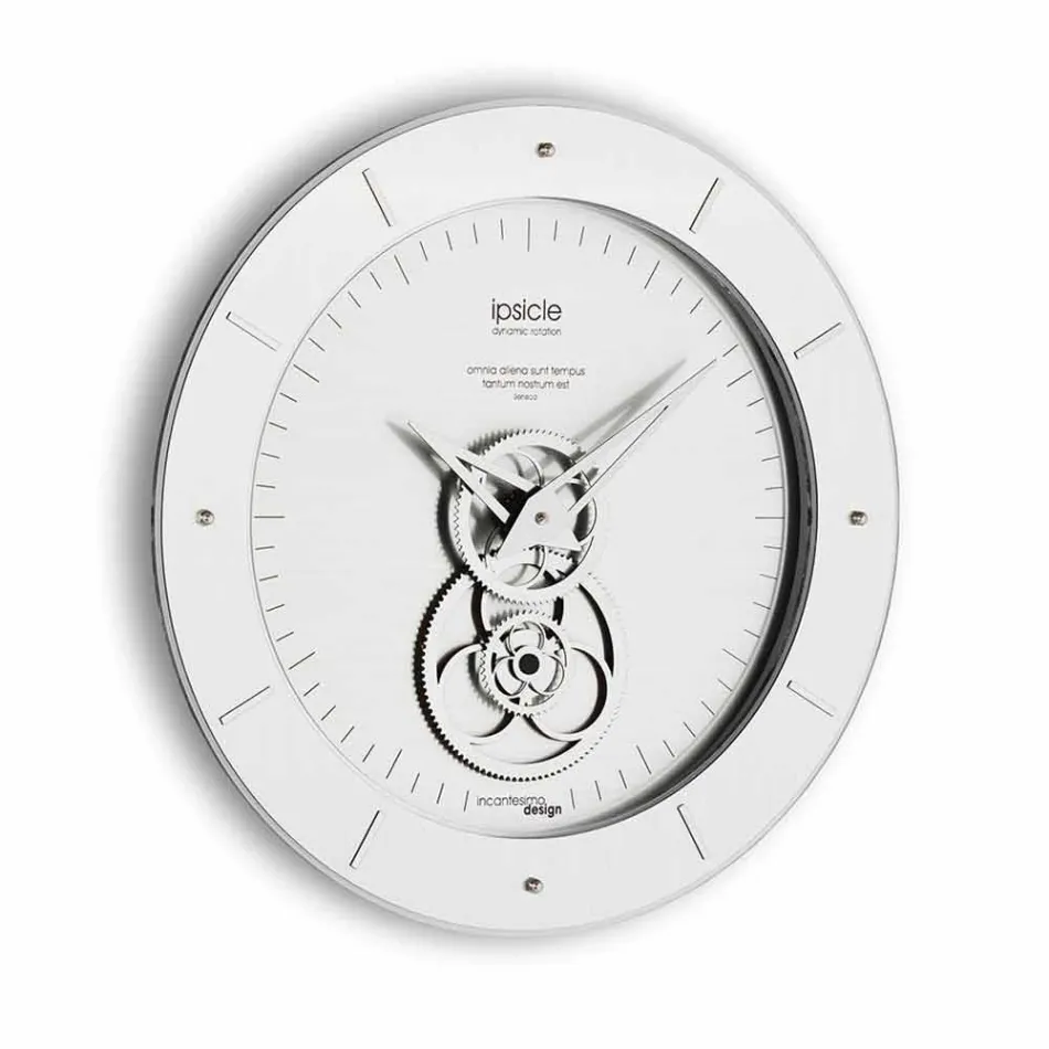 Orologio di design Step da muro Viadurini
