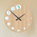 Orologio in Legno con Stampa Marina Made in Italy - Honduras