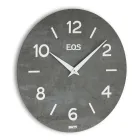 Orologio in MDF Accoppiato a Pellicole in Polipropilene Made in Italy - More Viadurini