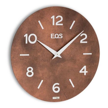 Orologio in MDF Accoppiato a Pellicole in Polipropilene Made in Italy - More Viadurini