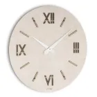 Orologio in MDF e Polipropilene con Texture Diverse Made in Italy - Nice Viadurini