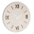 Orologio in MDF e Polipropilene con Texture Diverse Made in Italy - Nice