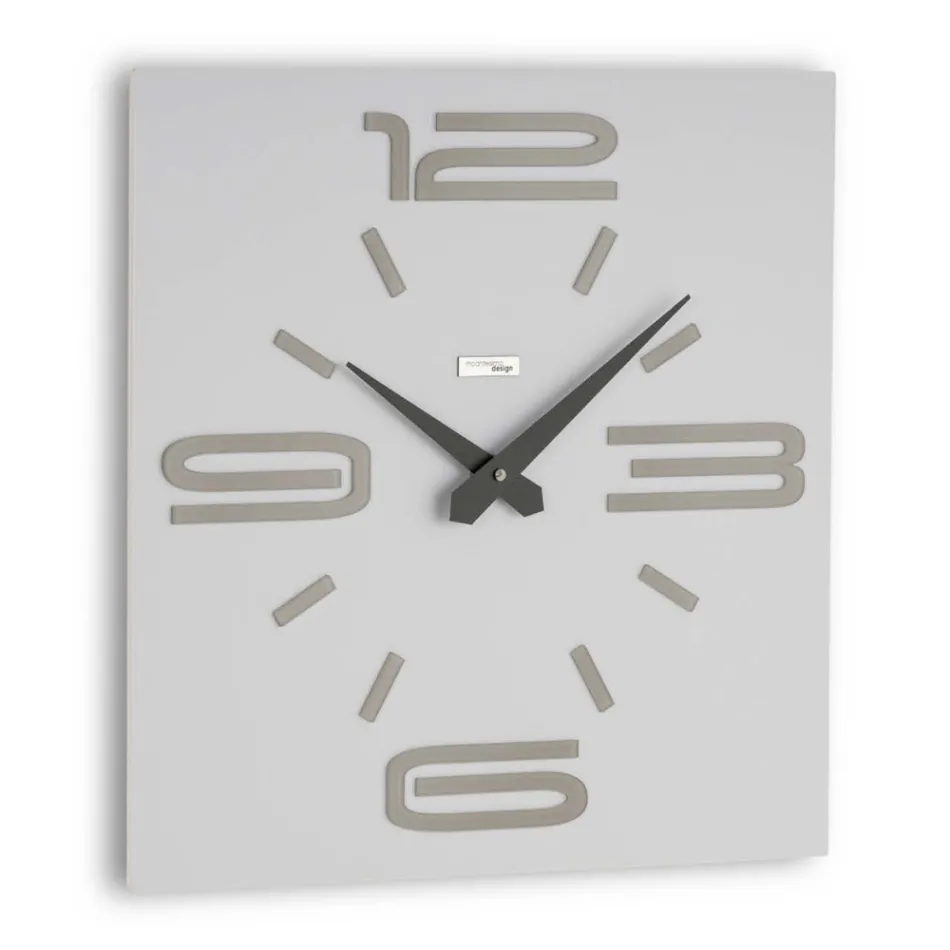 Orologio in Metacrilato Colorato e PVC Semiespanso Made in Italy - Rich Viadurini