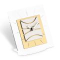Orologio Quadrato da Tavolo in Metacrilato Trasparente Made in Italy - Strange