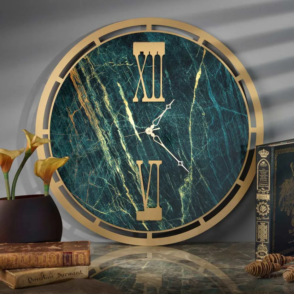 Orologio Realizzato in Ferro con 3 Lancette Made in Italy - Stella Viadurini