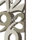 Orologio Realizzato in Ferro con Numeri Grandi Made in Italy - Acquario Viadurini