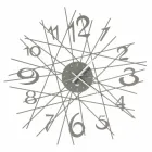 Orologio Rotondo da Parete di Design in Ferro Made in Italy - Kombo Viadurini