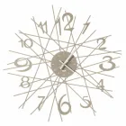 Orologio Rotondo da Parete di Design in Ferro Made in Italy - Kombo Viadurini