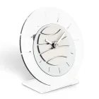 Orologio Tondo da Tavolo in Metacrilato Trasparente Made in Italy - Strange Viadurini