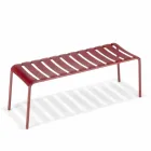 Panca Bassa in Alluminio Verniciato da Esterno, Made in Italy - Sybella Viadurini