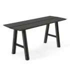 Panca di Design Moderno in Legno di Frassino con Seduta Impiallacciata - Andria Viadurini