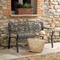 Panchina da Giardino Realizzata in Metallo di Diverse Finiture - Spillatrice