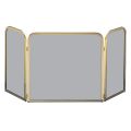 Parascintille in Ottone con Cristallo Temperato Fumè Made in Italy - Orango
