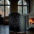 Parastufa Curvo con 2 Ante in Metallo Made in Italy - Anatra