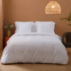 Parure Copripiumino in 100% Raso di Cotone con 2 Federe Made in Italy - Fluffy Viadurini
