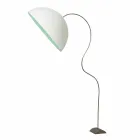 Piantana H210cm moderna In-es.artdesign Mezza Luna colorata nebulite Viadurini