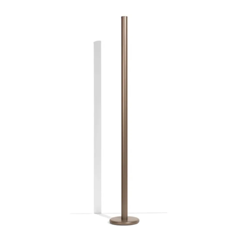 Piantana Moderna in Metallo con Doppia Illuminazione Made in Italy - Roman Viadurini