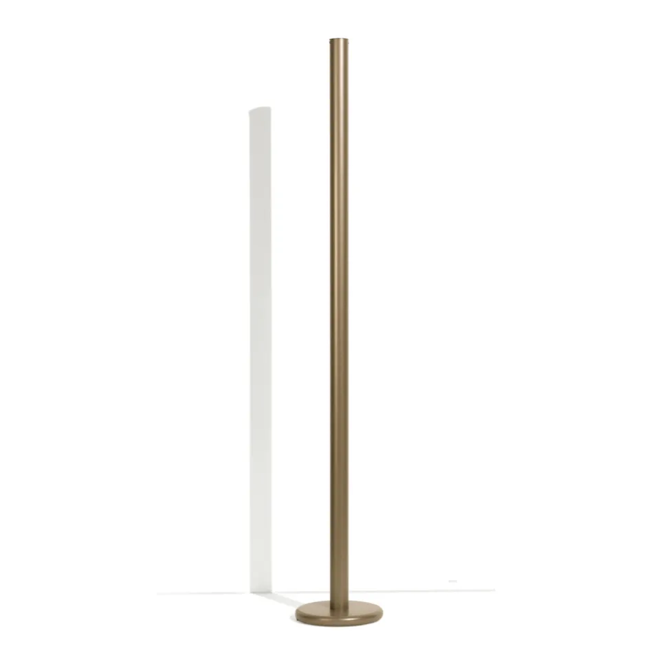 Piantana Moderna in Metallo con Doppia Illuminazione Made in Italy - Roman Viadurini