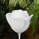 Piantana per Esterni di Design Moderno a Forma di Rosa - Baby Love by Myyour Viadurini