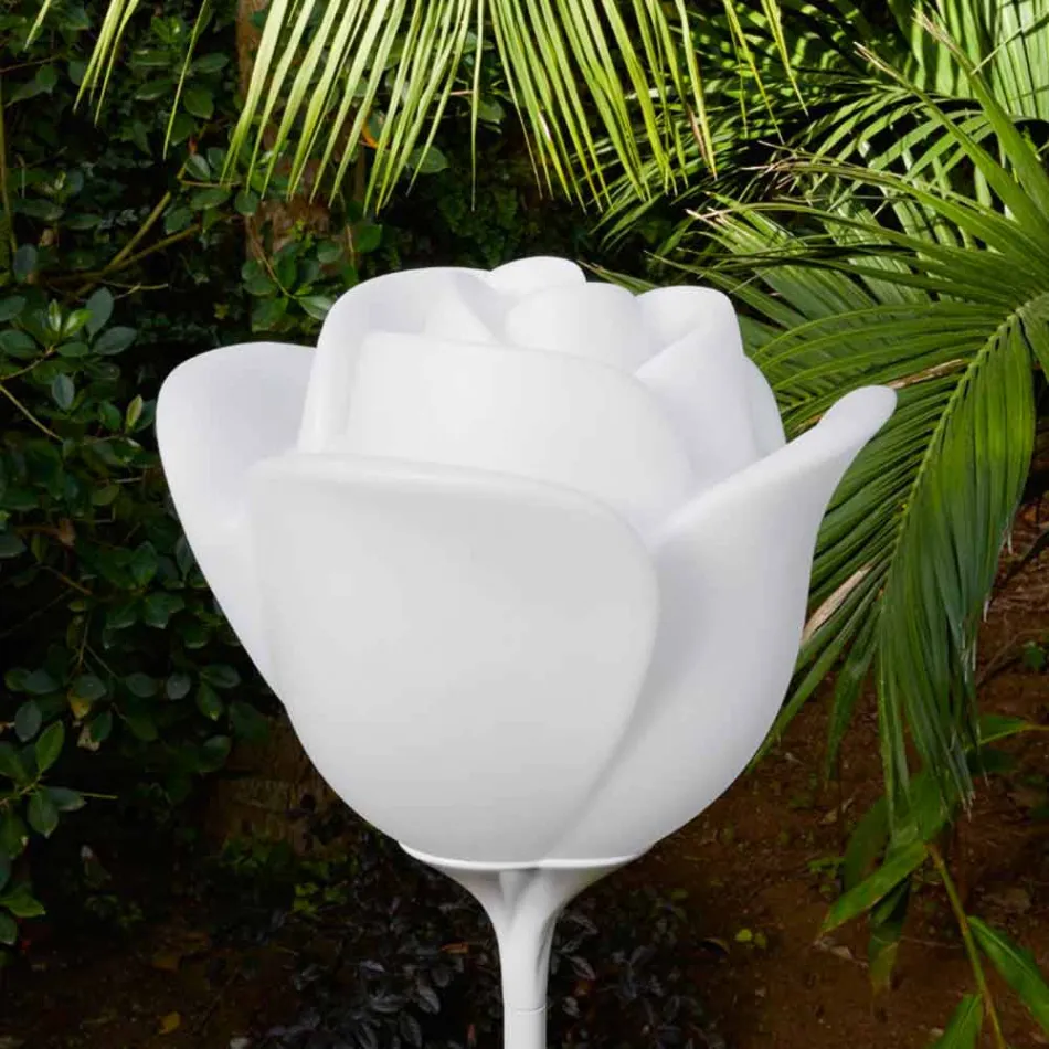 Piantana per Esterni di Design Moderno a Forma di Rosa - Baby Love by Myyour Viadurini