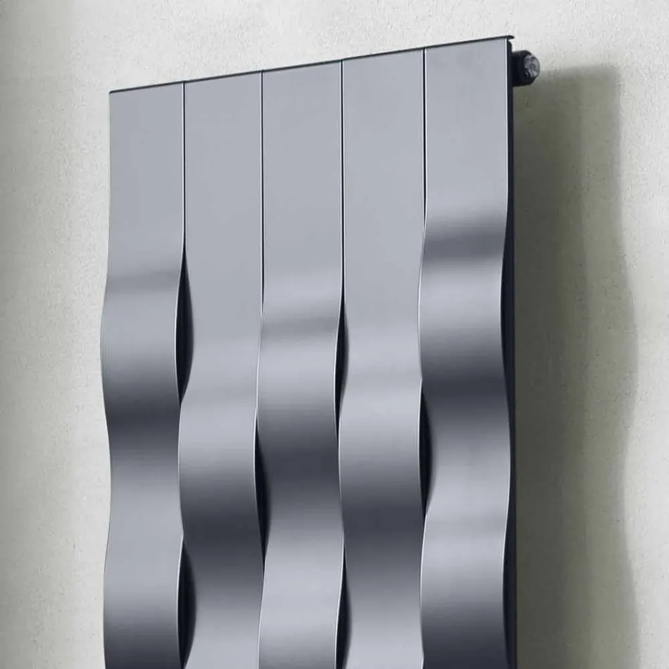 Piastra Radiante Elettrica in Acciaio Design a 5 Barre fino a 1000 Watt - River Viadurini