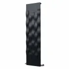 Piastra Radiante in Acciaio a 5 Barre Design Verticale fino a 1003 Watt - River Viadurini