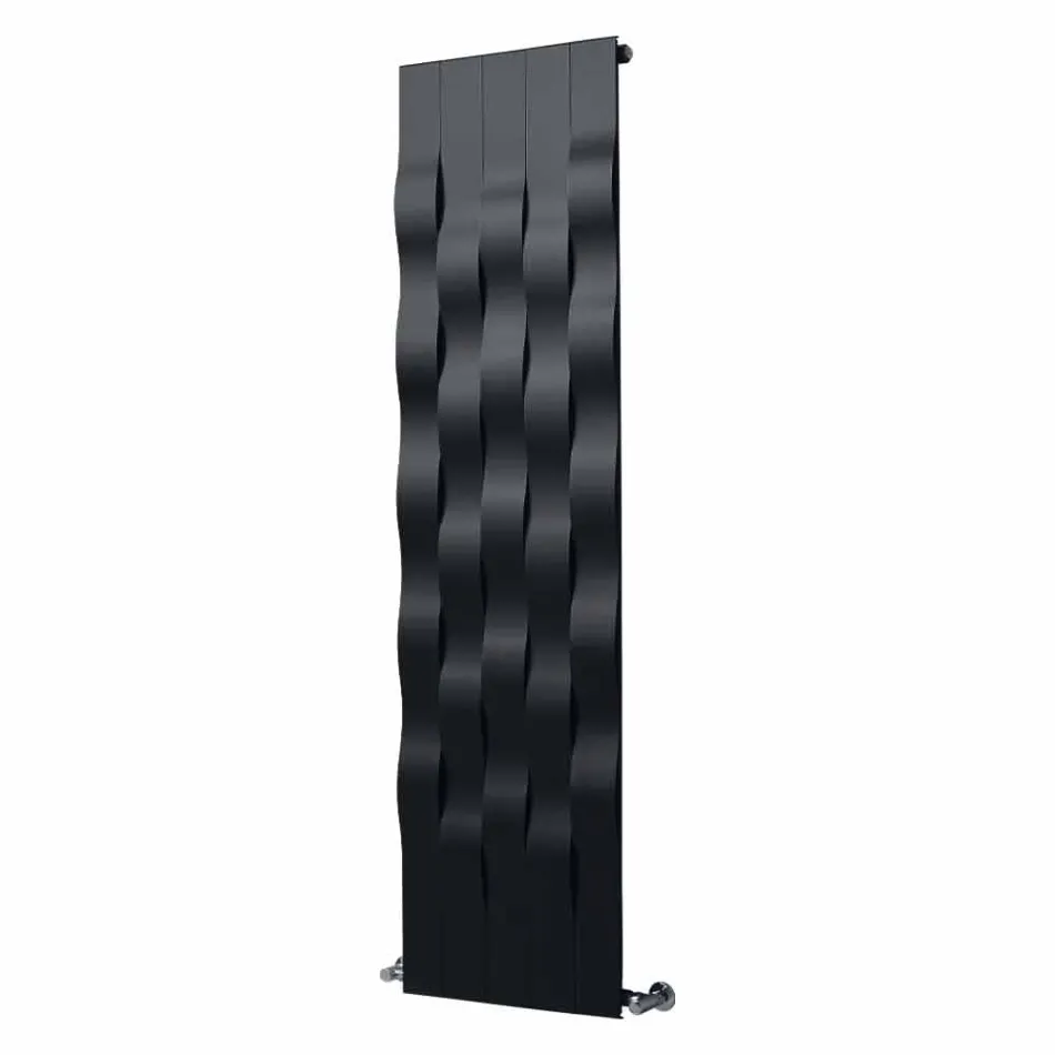 Piastra Radiante in Acciaio a 5 Barre Design Verticale fino a 1003 Watt - River Viadurini