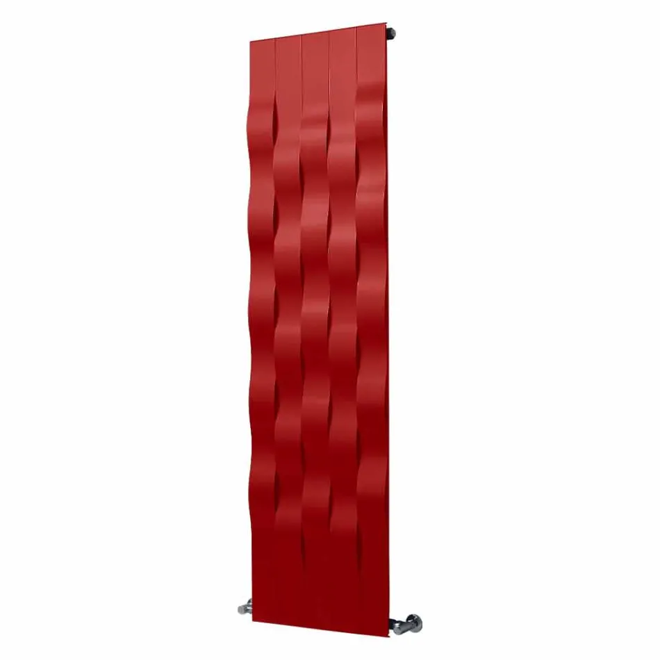 Piastra Radiante in Acciaio a 5 Barre Design Verticale fino a 1003 Watt - River Viadurini