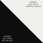 Piastra Radiante in Alluminio e Stoffa Elettrica e Colorata Design 150 W - Sam Viadurini
