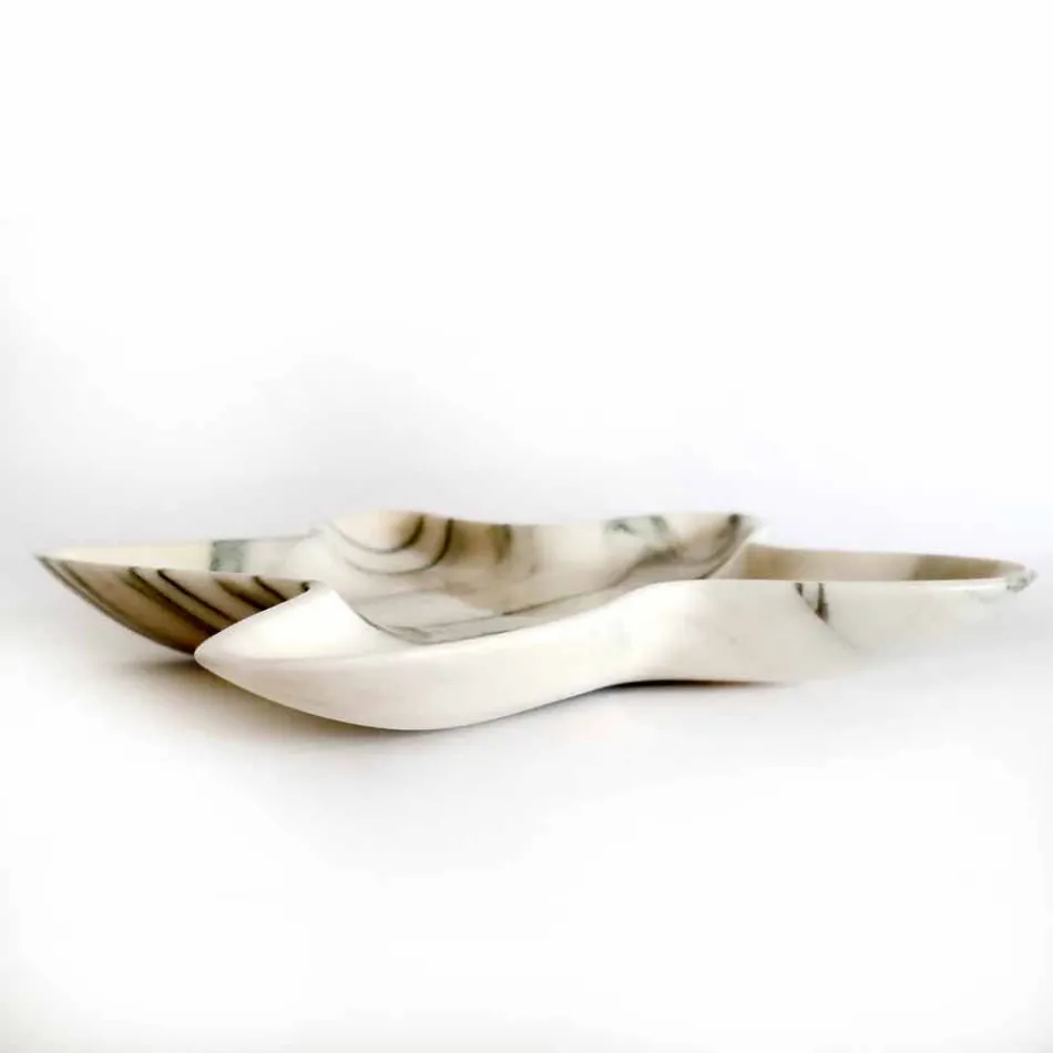 Piattino Moderno in Marmo a Forma di Stella Marina Made in Italy - Ticcio Viadurini