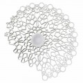 Plafoniera Applique in Tecnopolimero Bianco di Design 2 Misure - Cattedrale